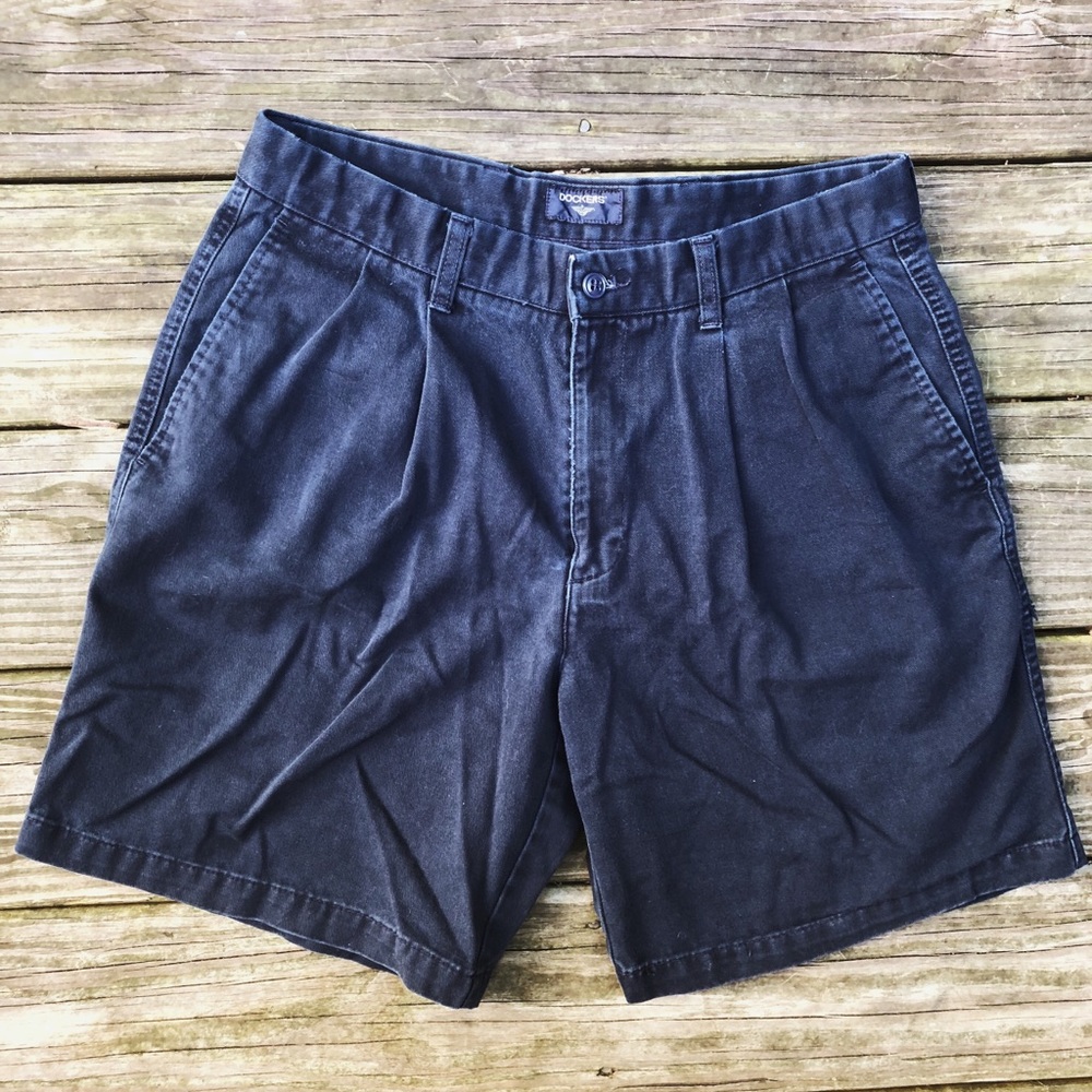 Navy Dockers Shorts